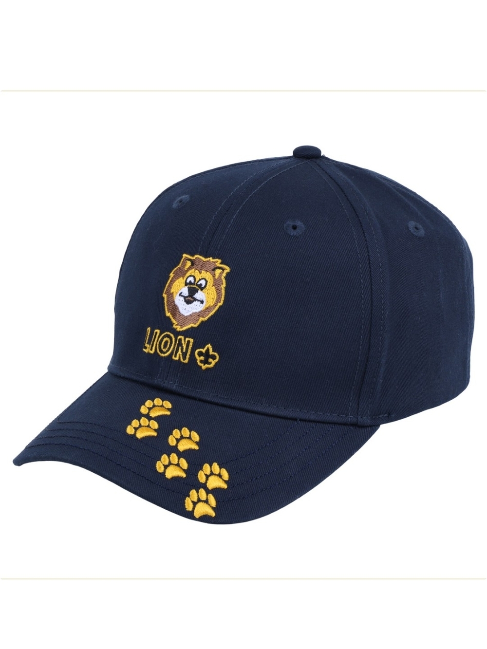 XS Youth CUB SCOUTS Lion Baseball Cap hat 100% Cotton